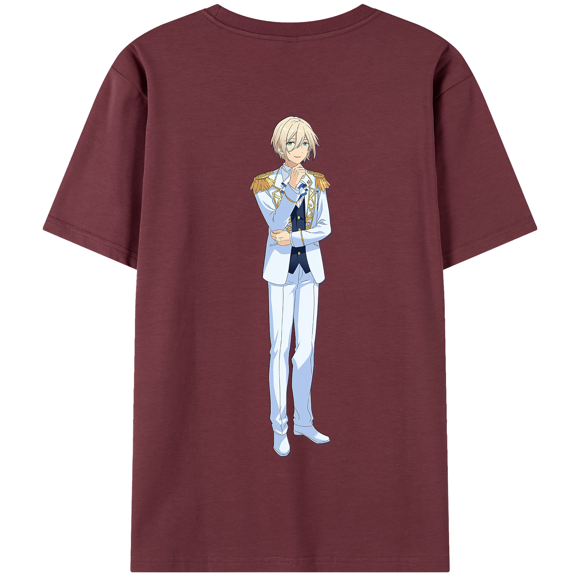 （画像用） あんさんぶるスターズ! Ensemble Stars 綿100％半袖Tシャツ（背面プリント）